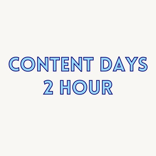 2 Hour content session